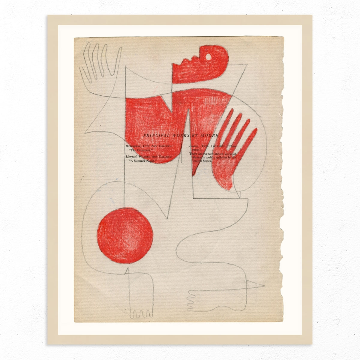 Principle Works by Moore by Jessalyn Brooks-Original Artwork-Poster Child Prints