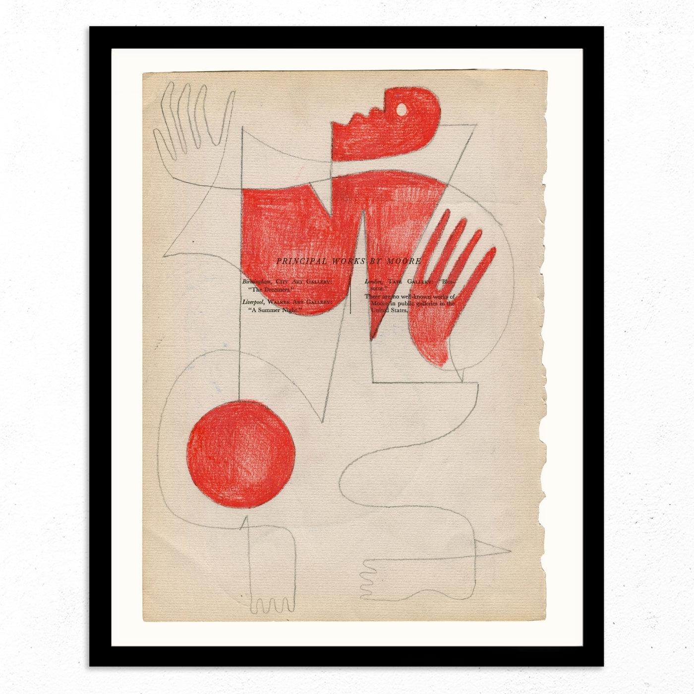 Principle Works by Moore by Jessalyn Brooks-Original Artwork-Poster Child Prints