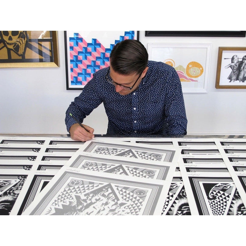 Rebuild by Casey Ryder-Screen Print-Poster Child Prints