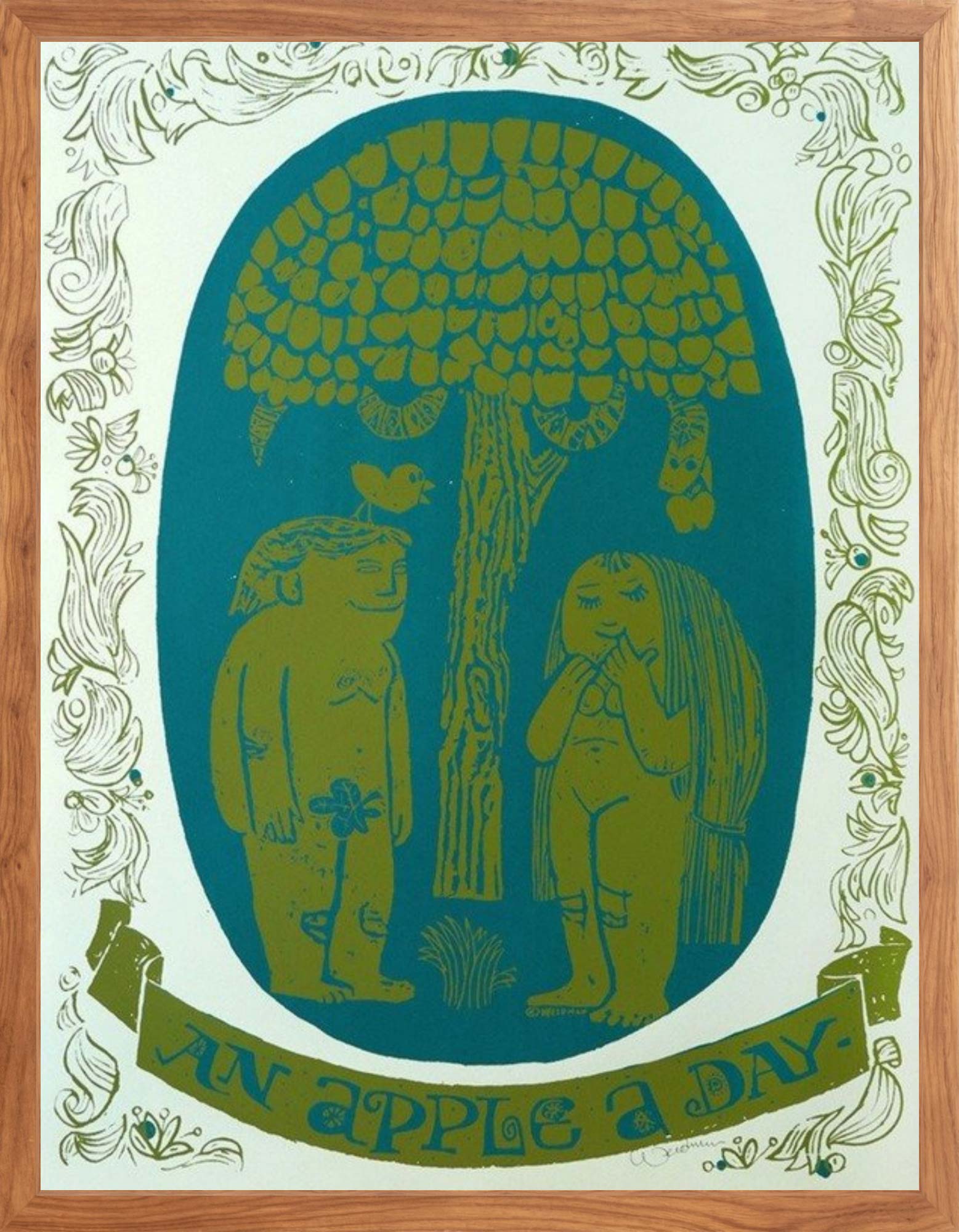 Apple a Day by Found Art-Found Art-Poster Child Prints