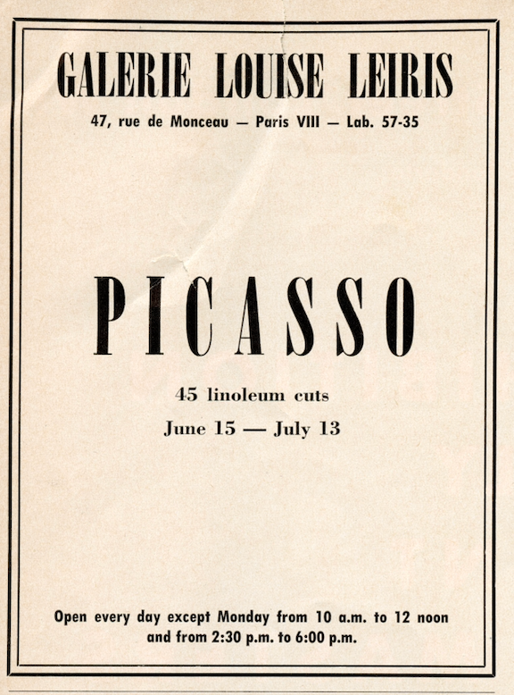 Galerie Louise / Picasso by Found Art-Found Art-Poster Child Prints
