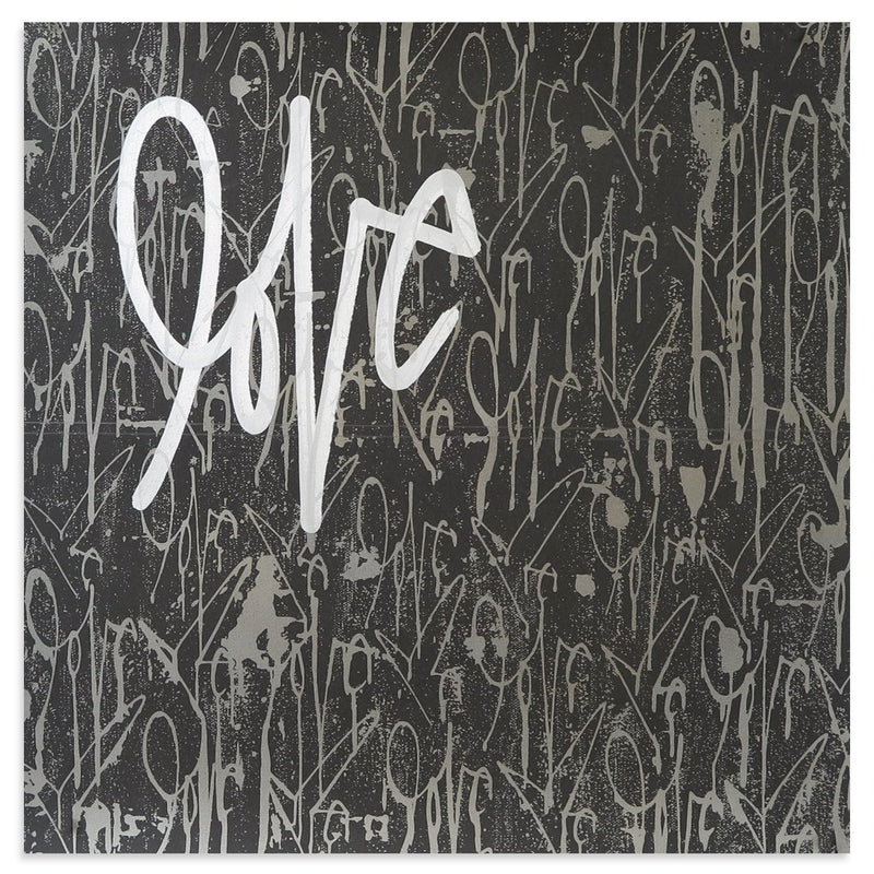 Untitled - Silver AE/7 (IN STOCK) by Curtis Kulig | Artist Edition | Poster Child Prints