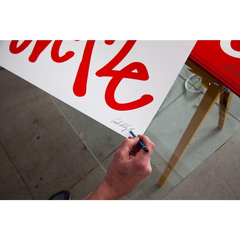 Sweet A by Curtis Kulig-Screen Print-Poster Child Prints