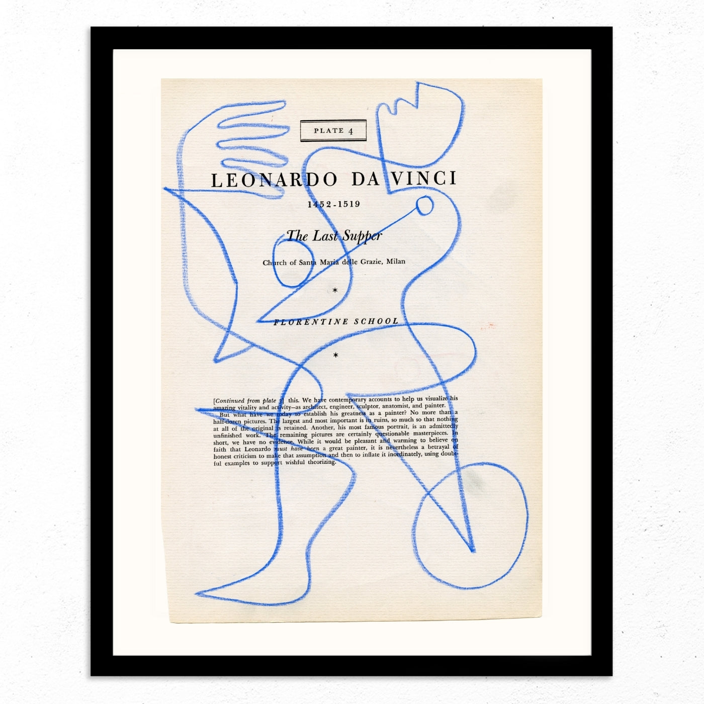 Original Da Vinci by Jessalyn Brooks-Original Artwork-Poster Child Prints