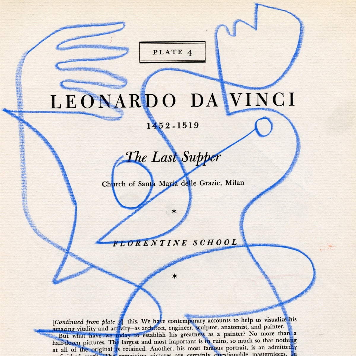 Original Da Vinci by Jessalyn Brooks-Original Artwork-Poster Child Prints