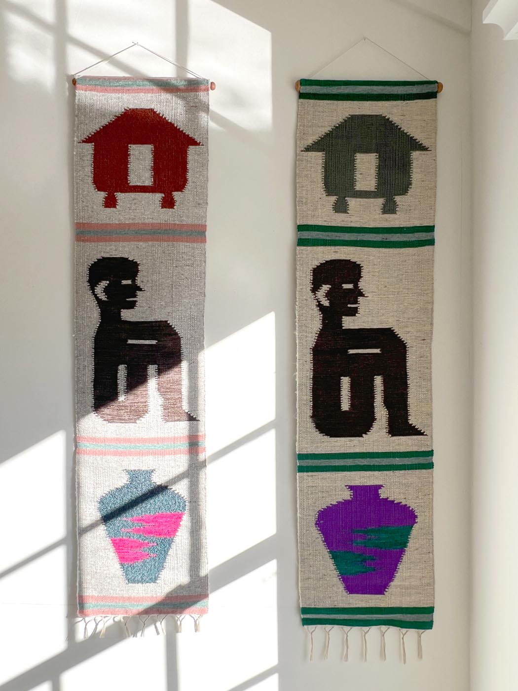 Textile Ladder Two by Found Art-Found Art-Poster Child Prints