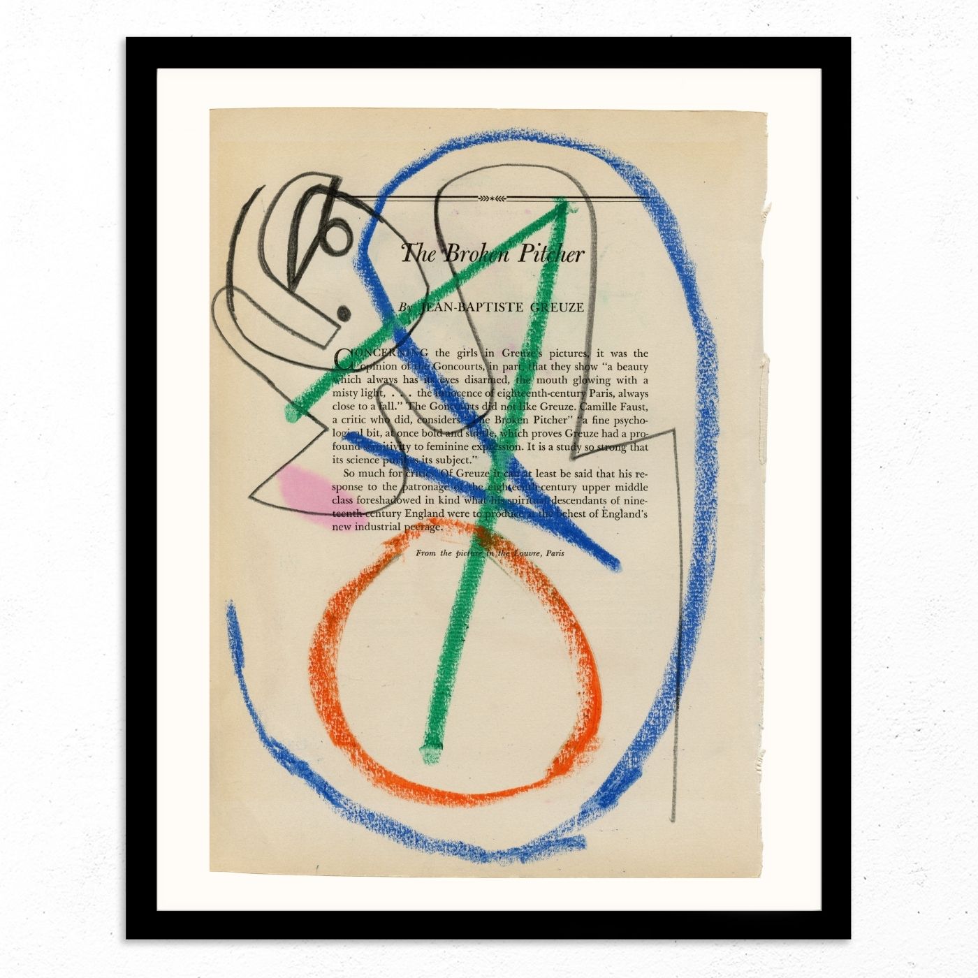 The Broken Pitcher by Jessalyn Brooks-Original Artwork-Poster Child Prints