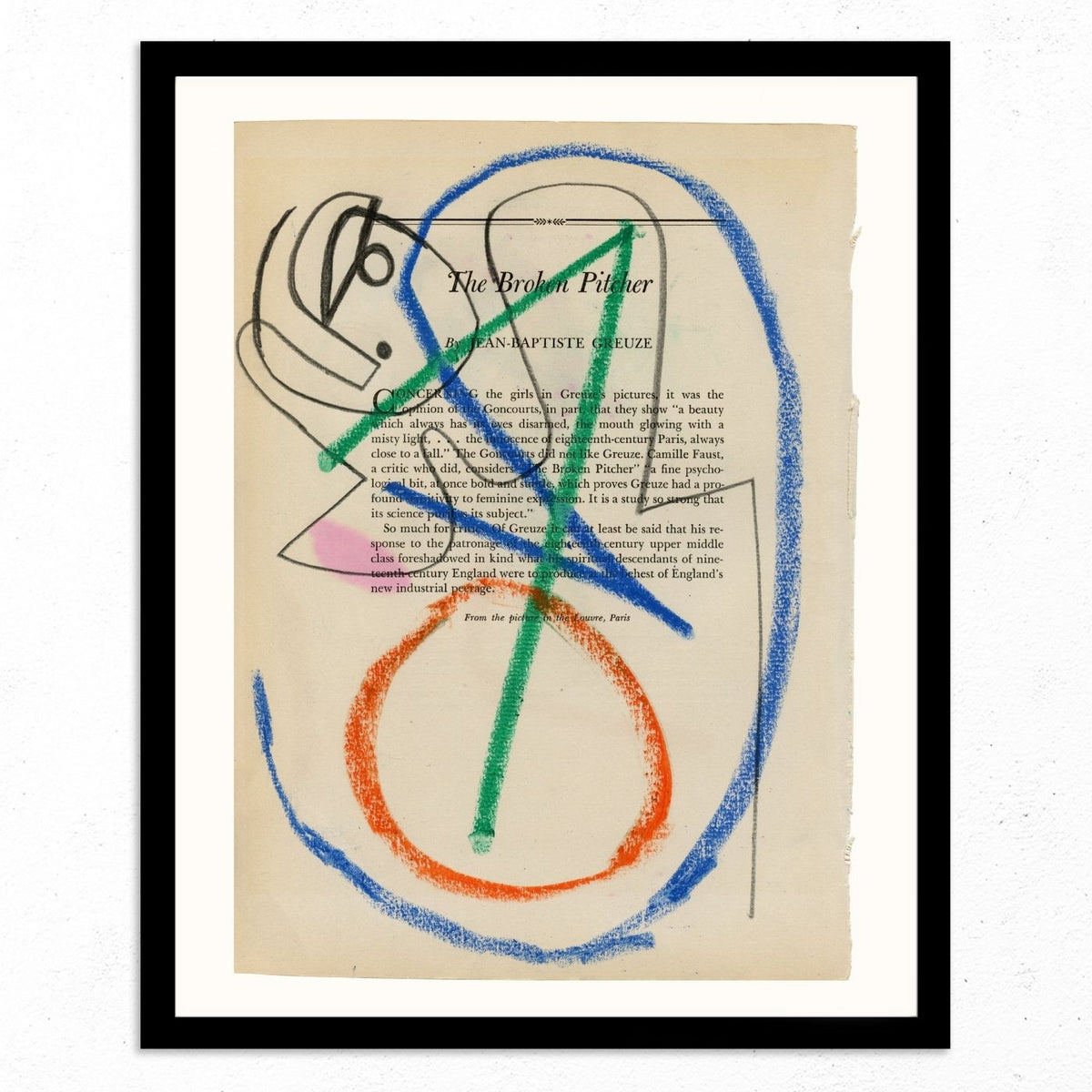 The Broken Pitcher by Jessalyn Brooks-Original Artwork-Poster Child Prints
