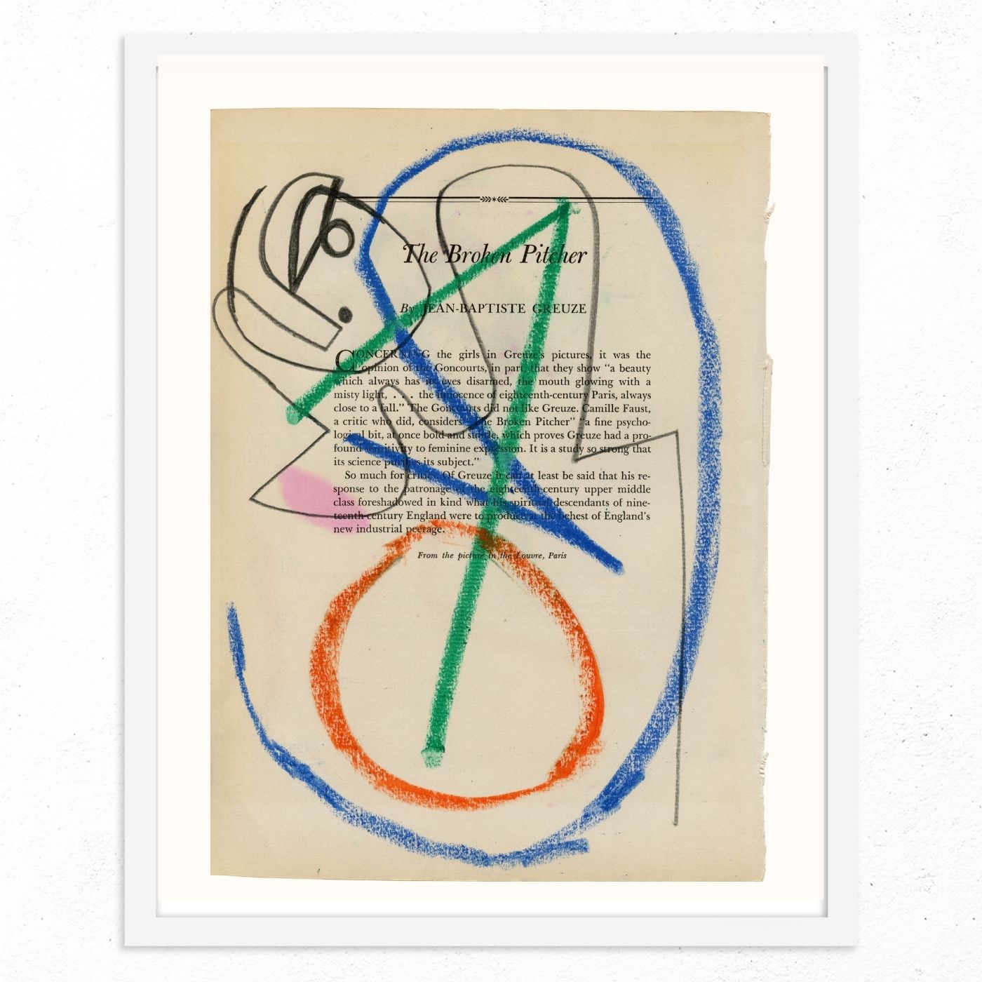The Broken Pitcher by Jessalyn Brooks-Original Artwork-Poster Child Prints