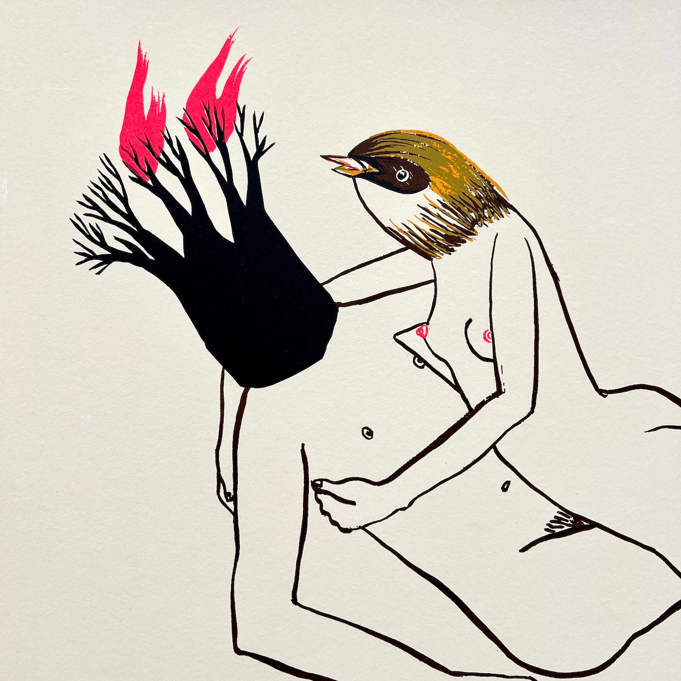 The Naturalist (looking left) by Deedee Cheriel | Artist Limited Editions | Poster Child Prints