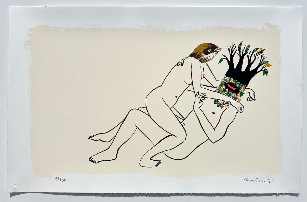 The Naturalist (looking right) by Deedee Cheriel | Artist Limited Editions | Poster Child Prints