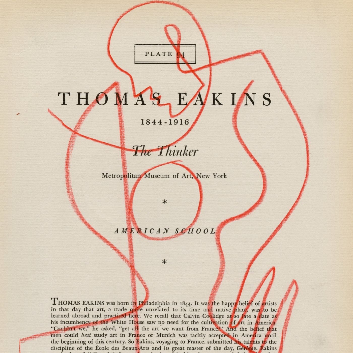 Thomas Eakins by Jessalyn Brooks-Original Artwork-Poster Child Prints