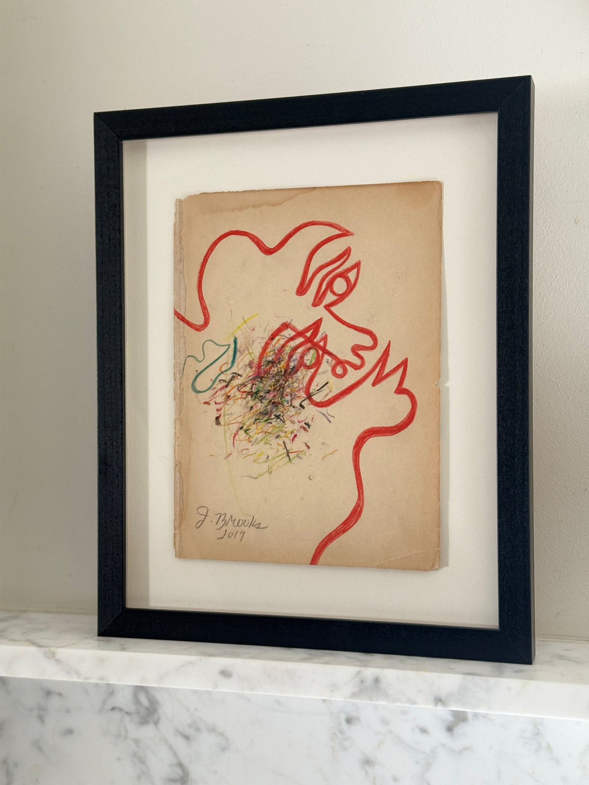 Untitled 15 by Jessalyn Brooks-Artist Originals-Poster Child Prints