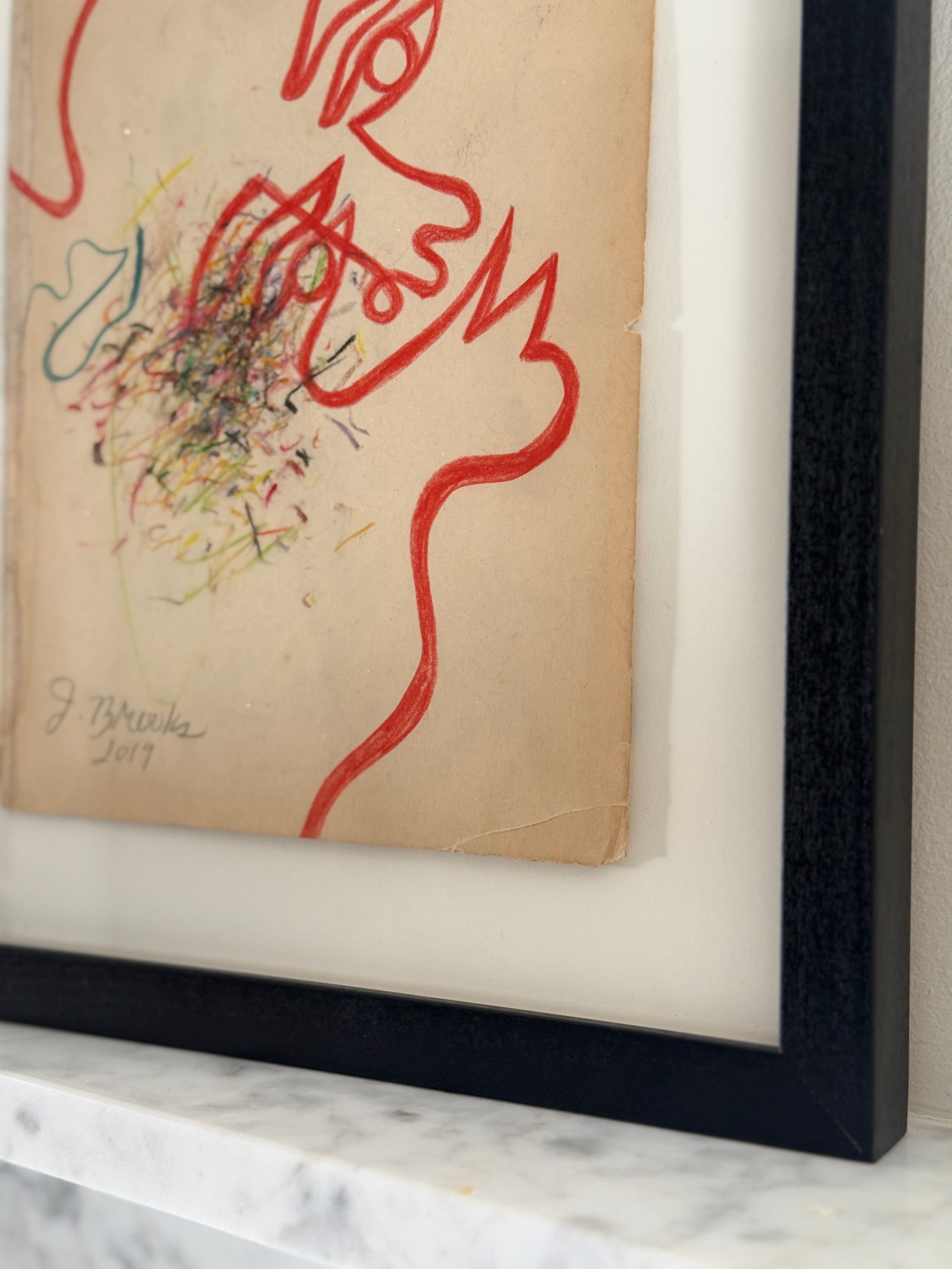 Untitled 15 by Jessalyn Brooks-Artist Originals-Poster Child Prints