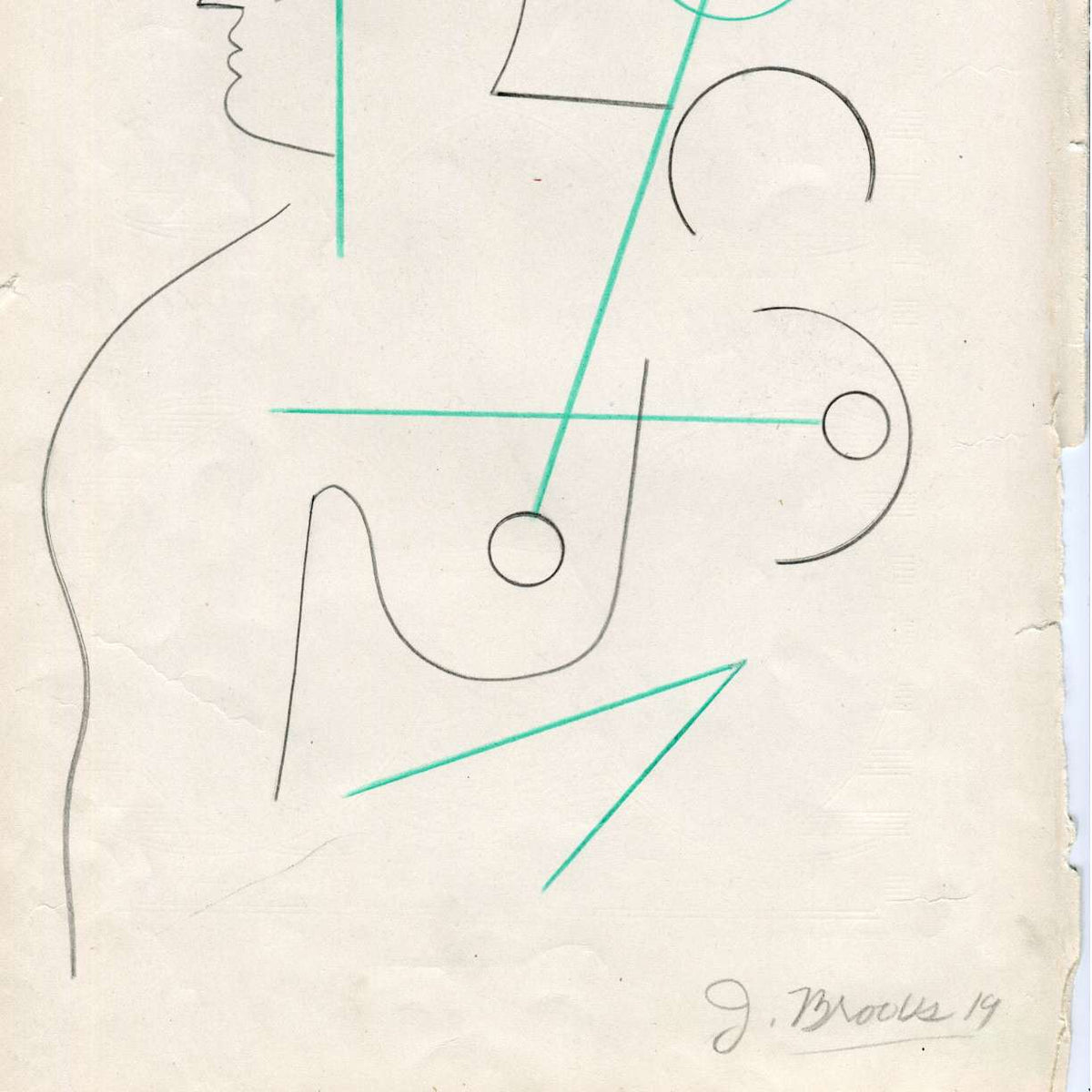 Untitled 30 by Jessalyn Brooks-Original Artwork-Poster Child Prints