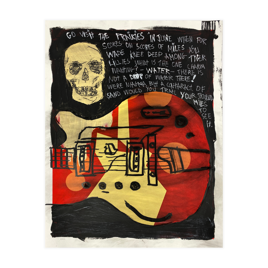 Vera&#39;s Guitar, Artist Edition by Tim Armstrong-Signed &amp; Numbered-Poster Child Prints