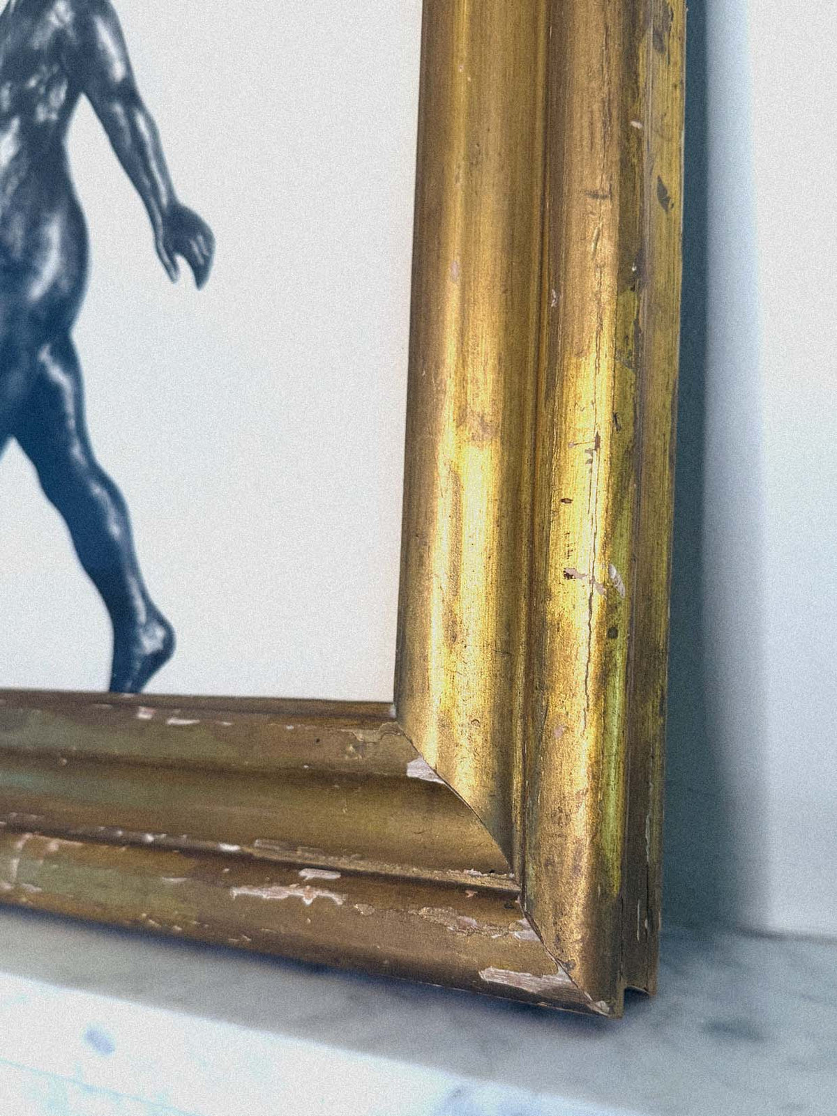 Walking Figure by Found Art-Found Art-Poster Child Prints