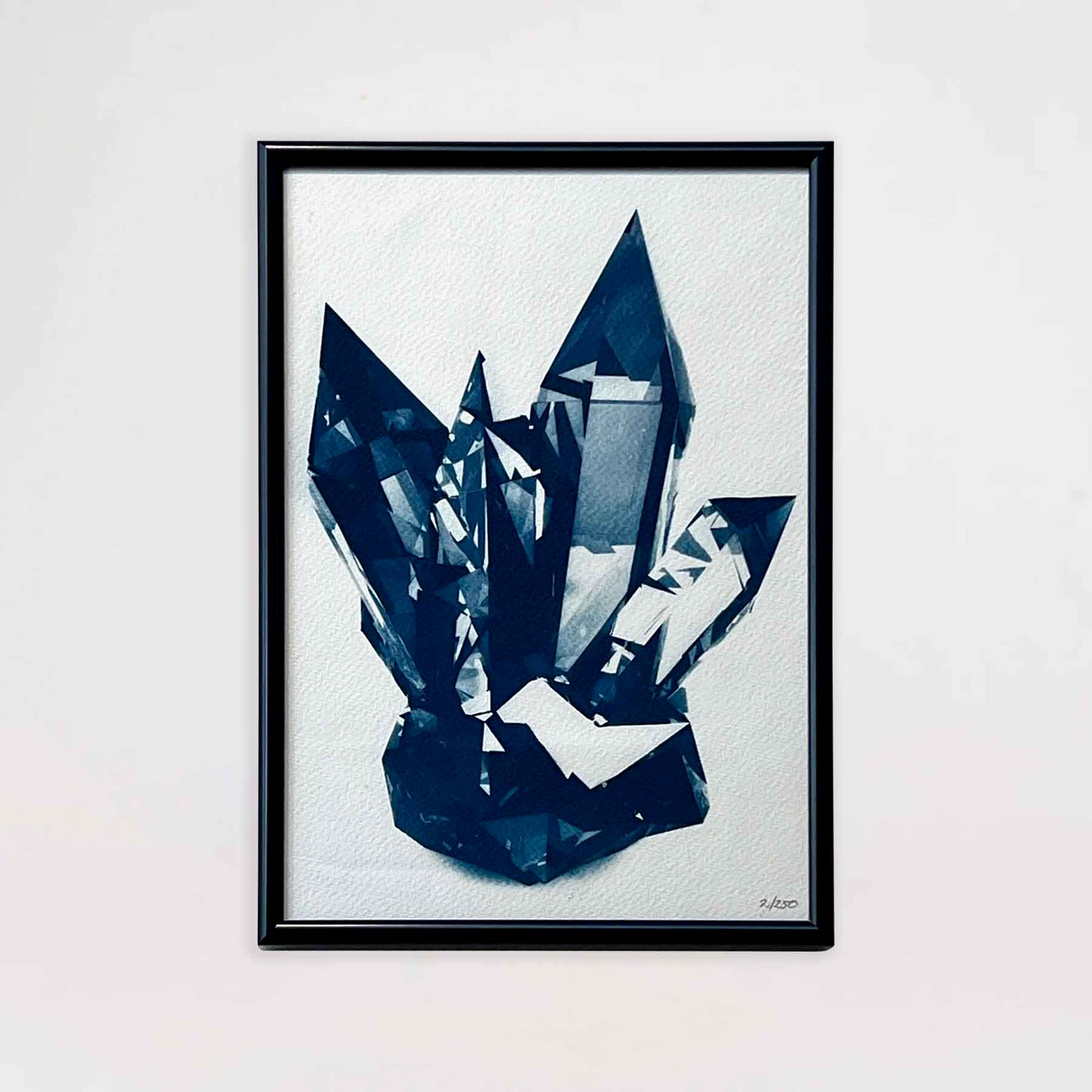 Blue Quartz by Found Art-Found Art-Poster Child Prints