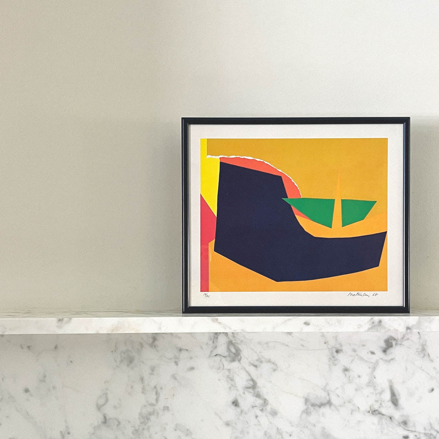 Navy Composition by Found Art-Found Art-Poster Child Prints