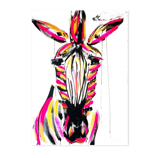 Jenna Snyder Phillips | Zulu | Zebra Art - Poster Child Prints