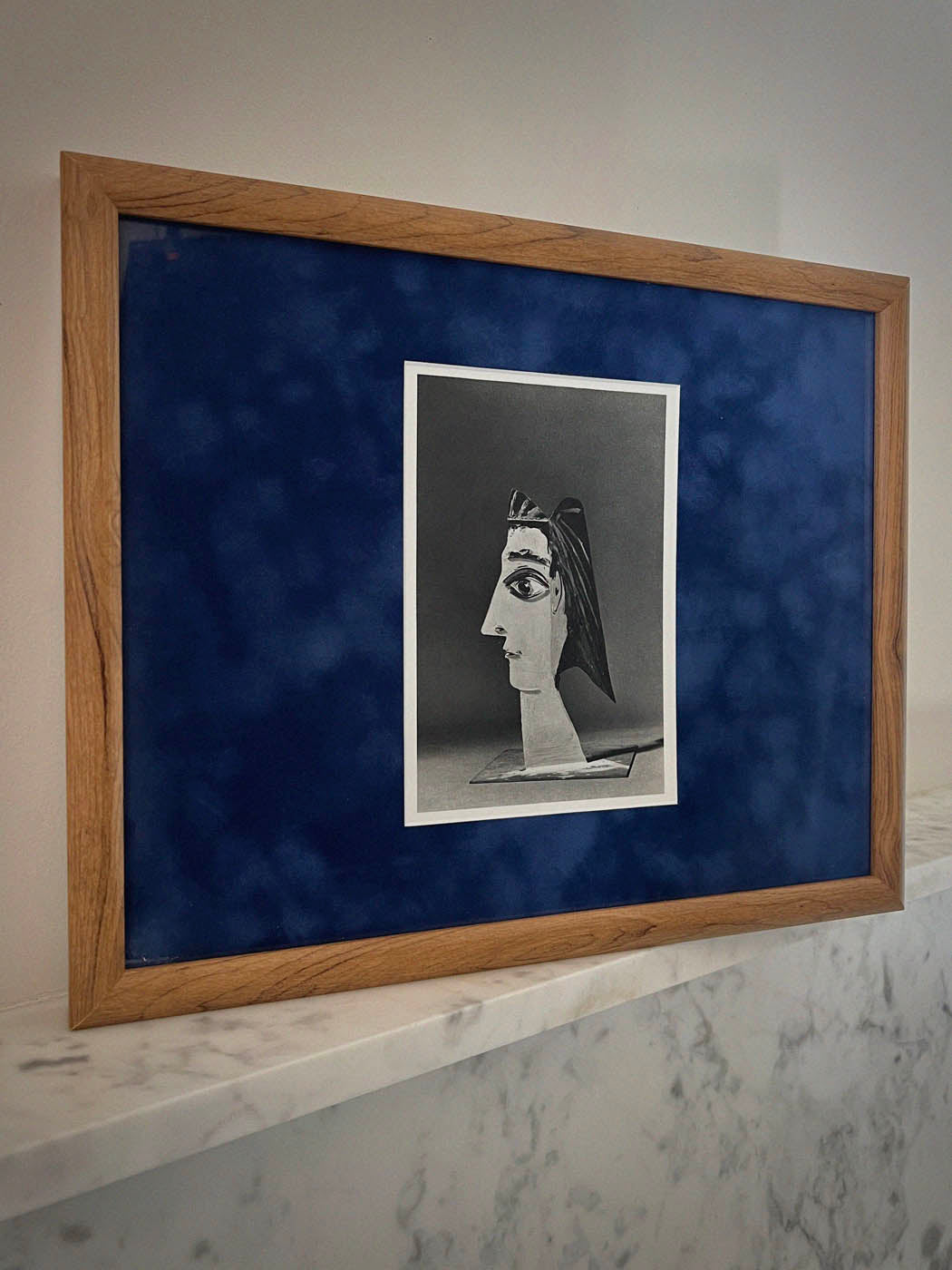 Blue Suede Picasso by Found Art-Found Art-Poster Child Prints