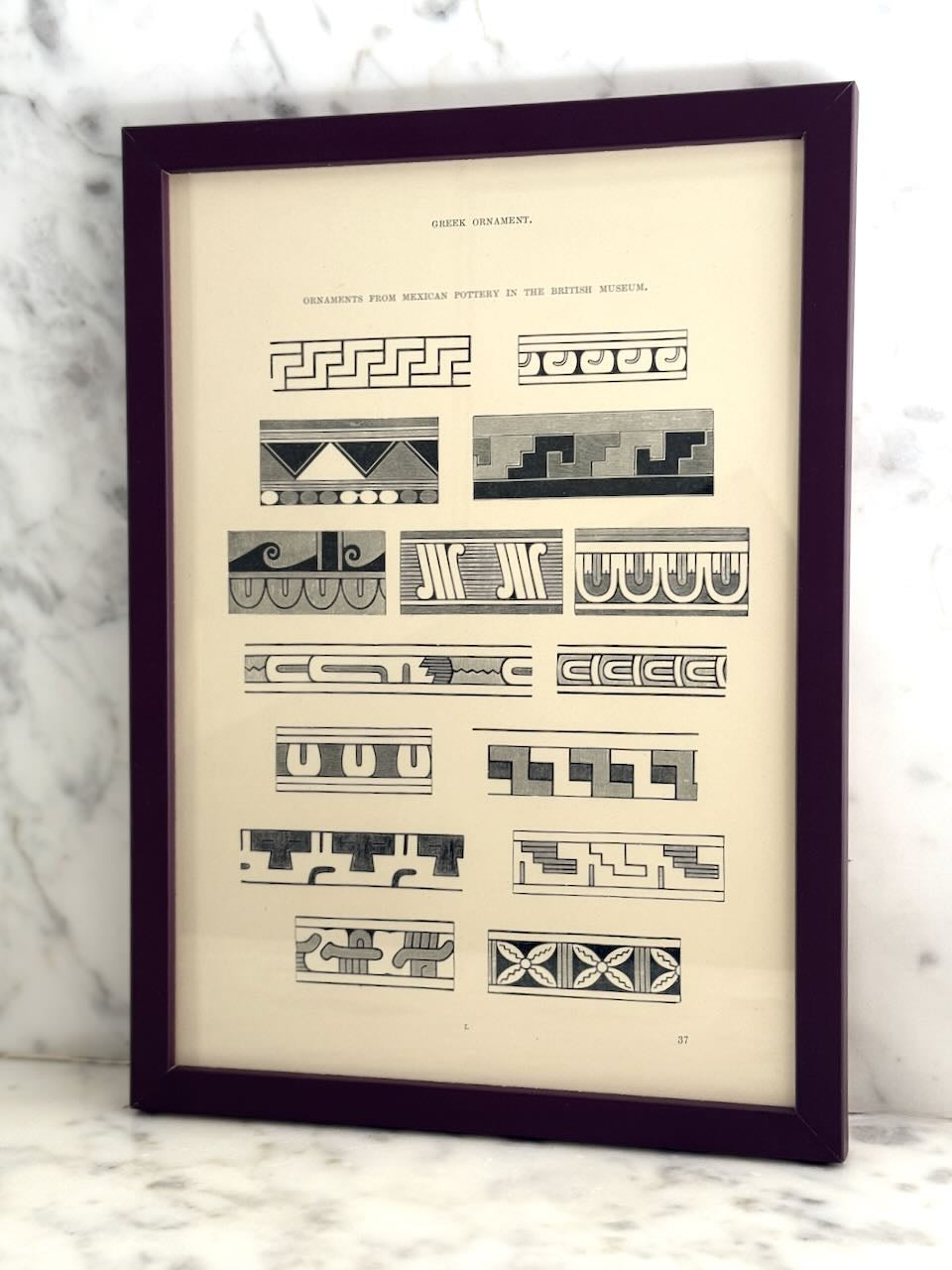 Ornaments from Mexican Pottery by Found Art-Found Art-Poster Child Prints