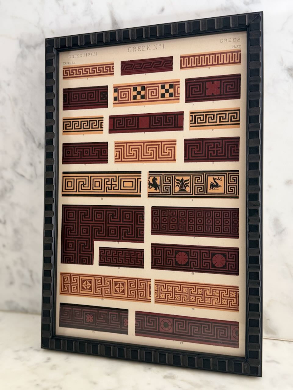 Greek Key No. 1 by Found Art-Found Art-Poster Child Prints
