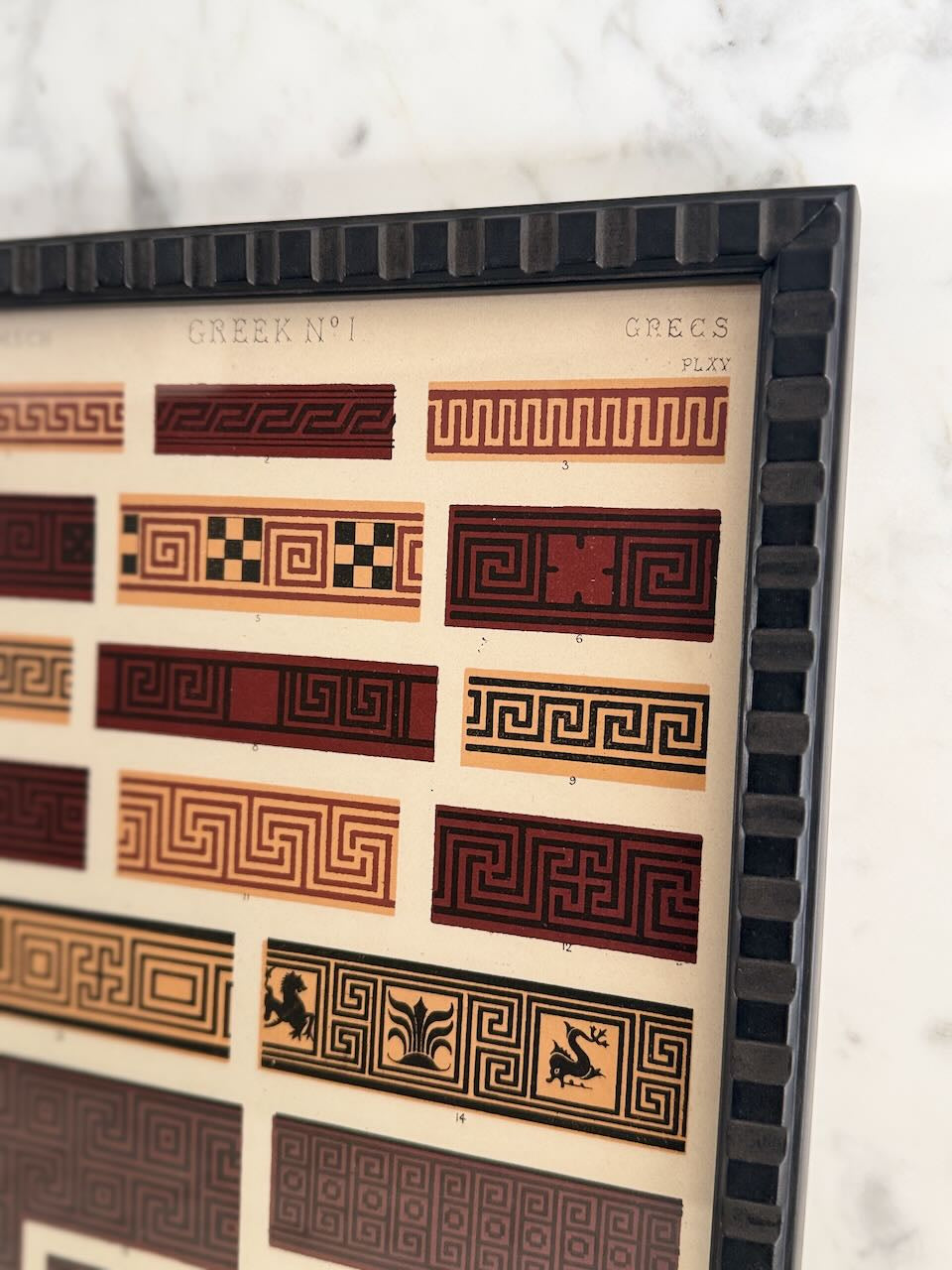 Greek Key No. 1 by Found Art-Found Art-Poster Child Prints