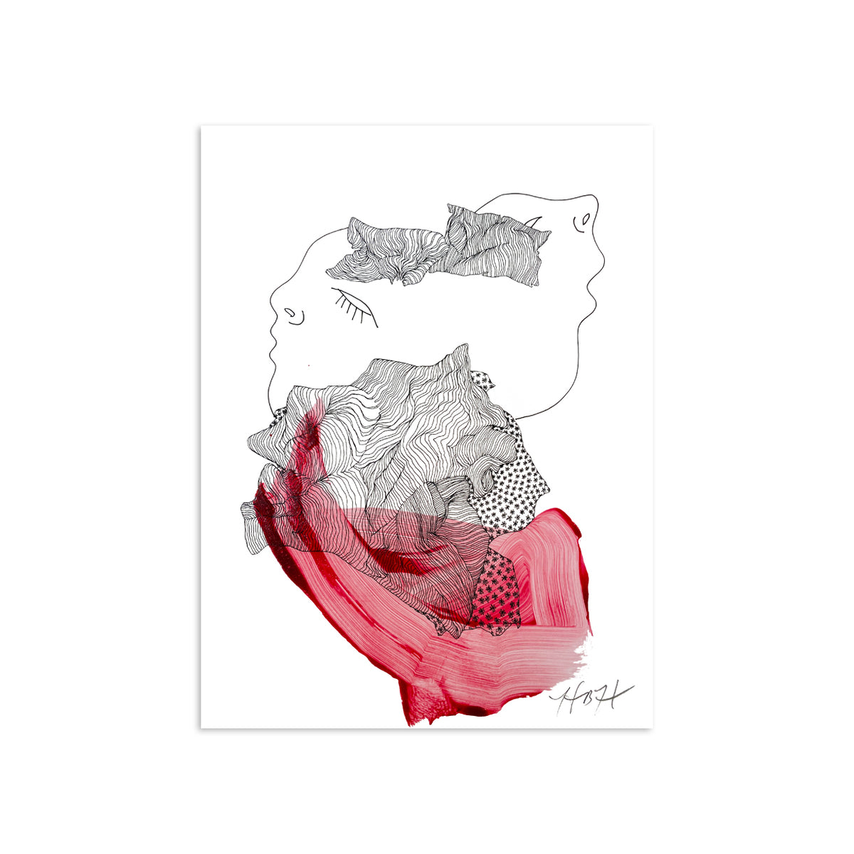 Comforter Artist Editions by Hannah Hooper-Artist Edition-Poster Child Prints