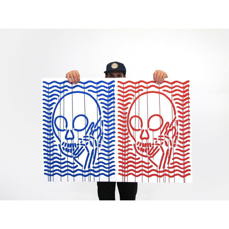 MOP Blue by Skullphone | Archive | Poster Child Prints