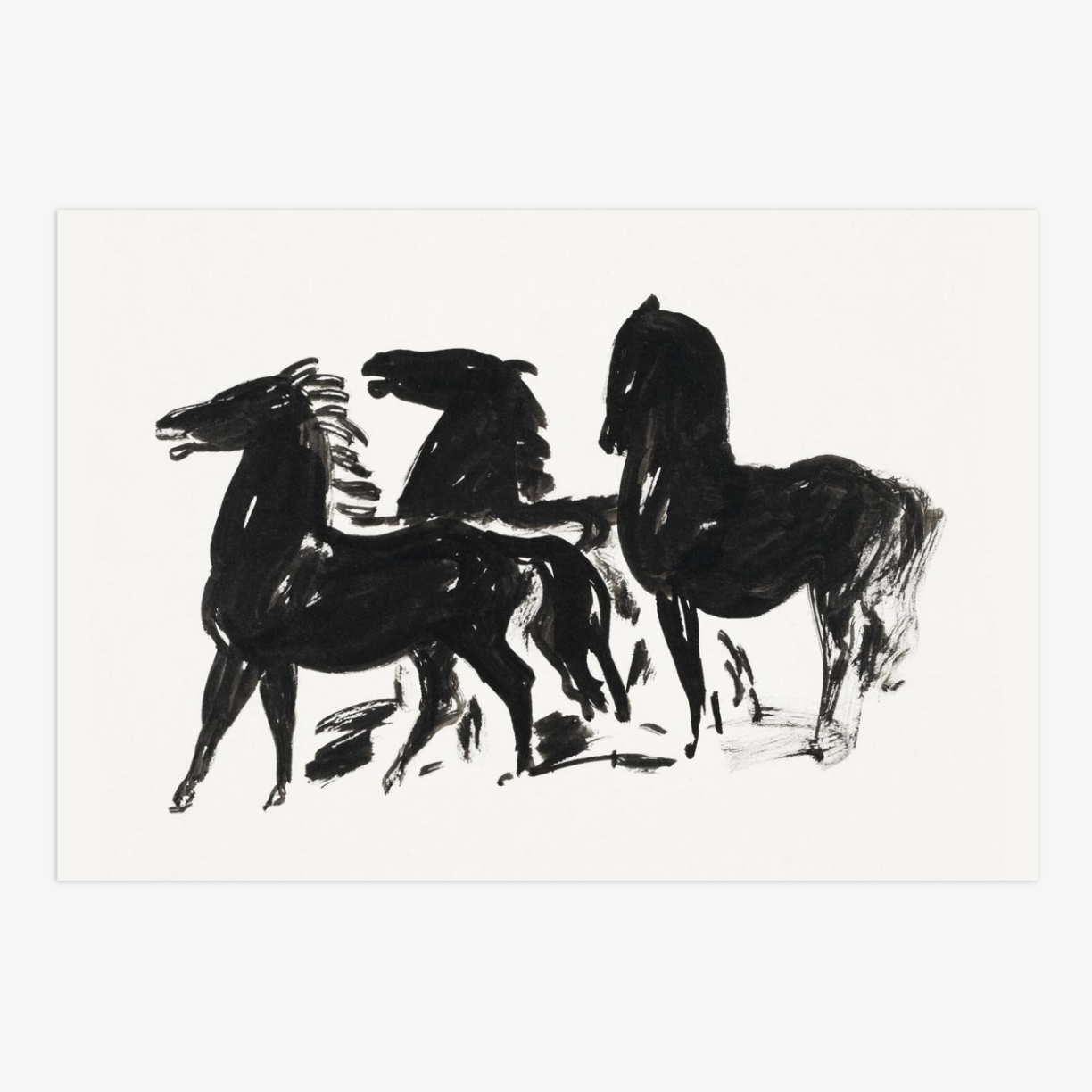 Shadow Horses by Collection-Studio Editions-Poster Child Prints