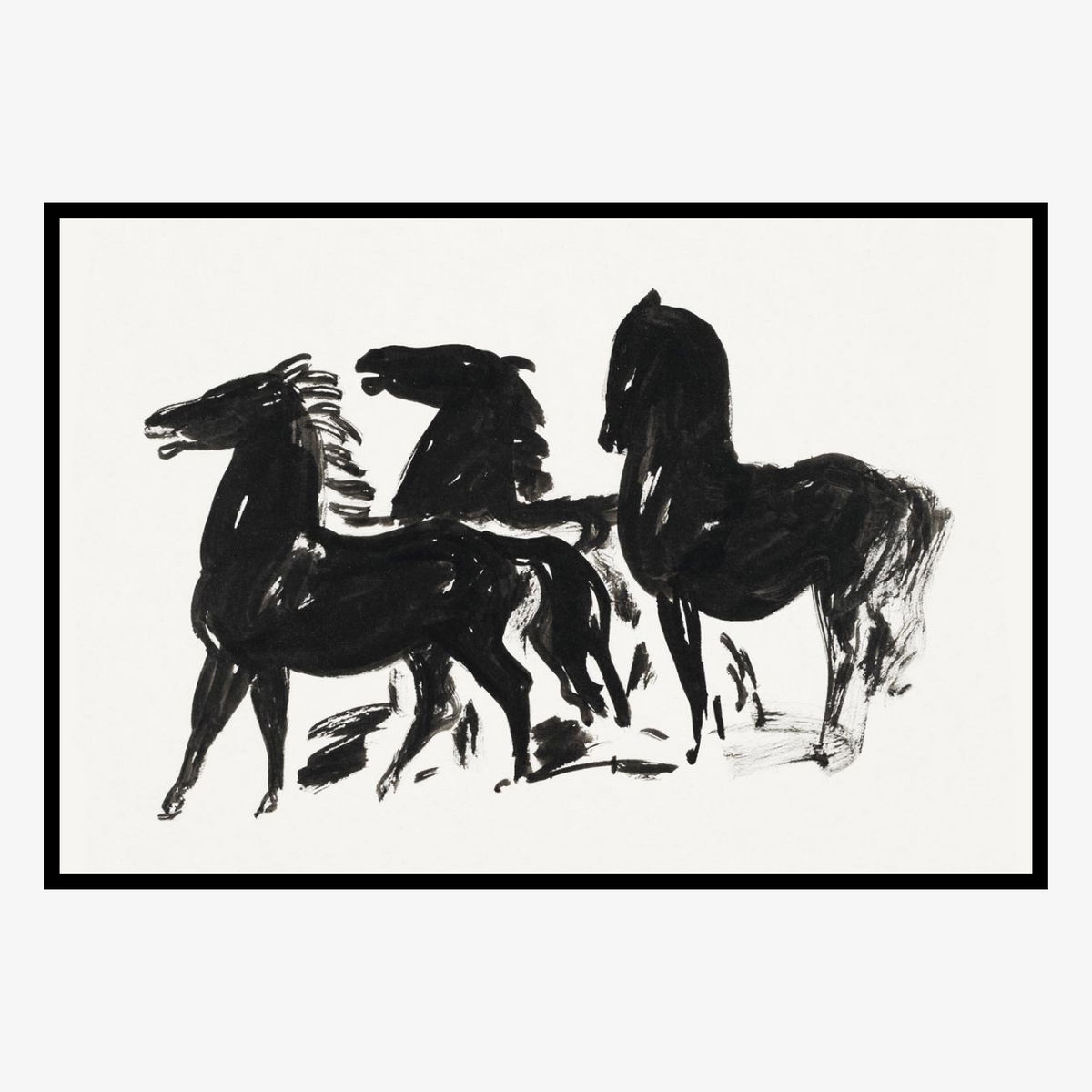 Shadow Horses by Collection-Studio Editions-Poster Child Prints