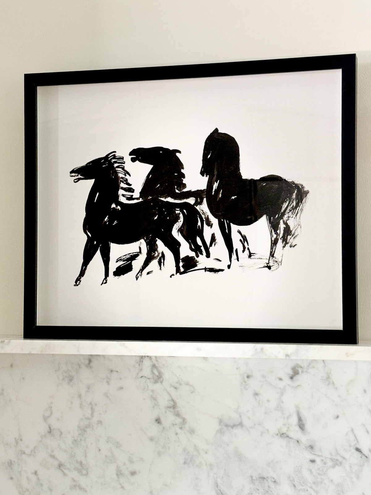 Shadow Horses, Framed by Collection-Studio Editions-Poster Child Prints