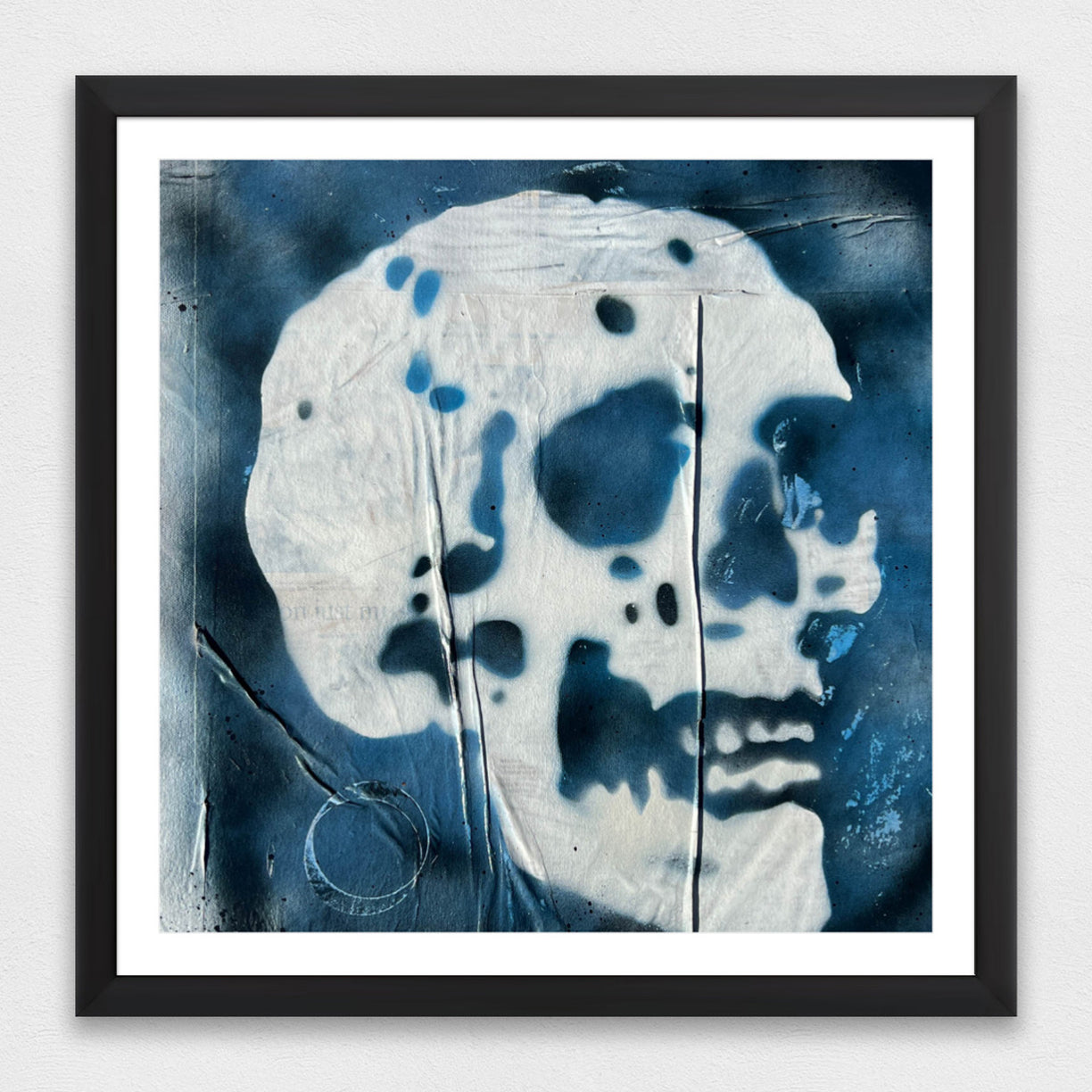 Canvas Skull No. 2 by Tim Armstrong-Original Artwork-Poster Child Prints