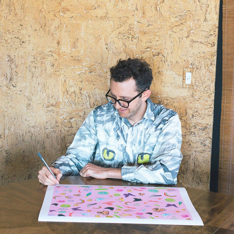 The Selby&#39;s Pink World by Todd Selby | Print | Poster Child Prints