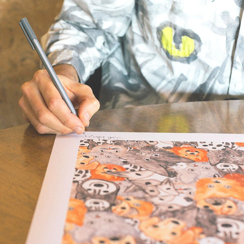 The Selby's Kitties and Doggies by Todd Selby | Print | Poster Child Prints