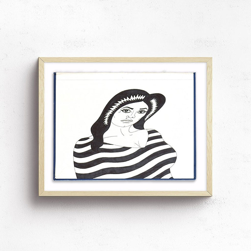 When Bluebell Sang by Albert Reyes | Original Artwork | Poster Child Prints