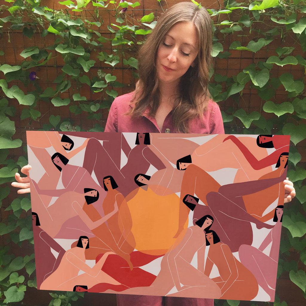 The Sun is Between Us by Laura Berger | Print | Poster Child Prints