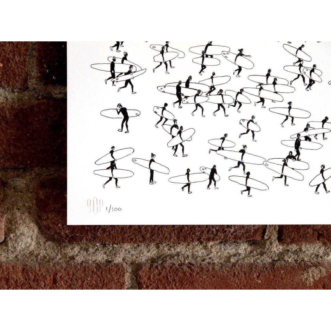 My Wave by Ramsey Dau | Archive | Poster Child Prints