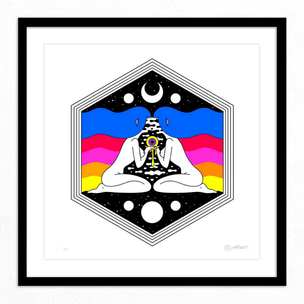 Psychic Pspace Psex by Oliver Hibert-Archive-Poster Child Prints