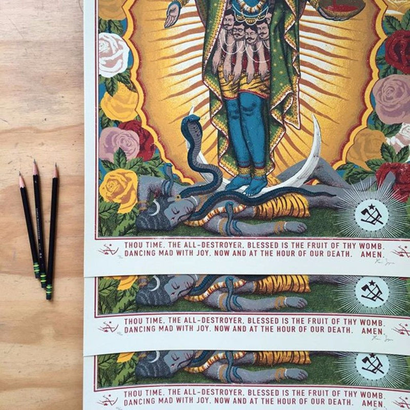 Mary Kali by Ravi Zupa | Archive | Poster Child Prints