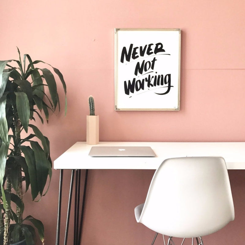 Never Not Working by Baron Von Fancy | Print | Poster Child Prints