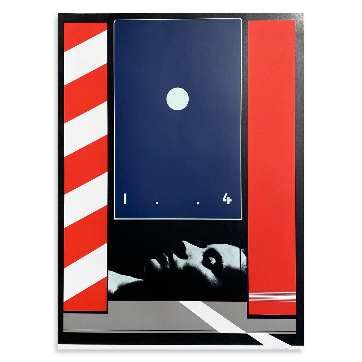 Between 1 and 4 by Found Art-Found Art-Poster Child Prints