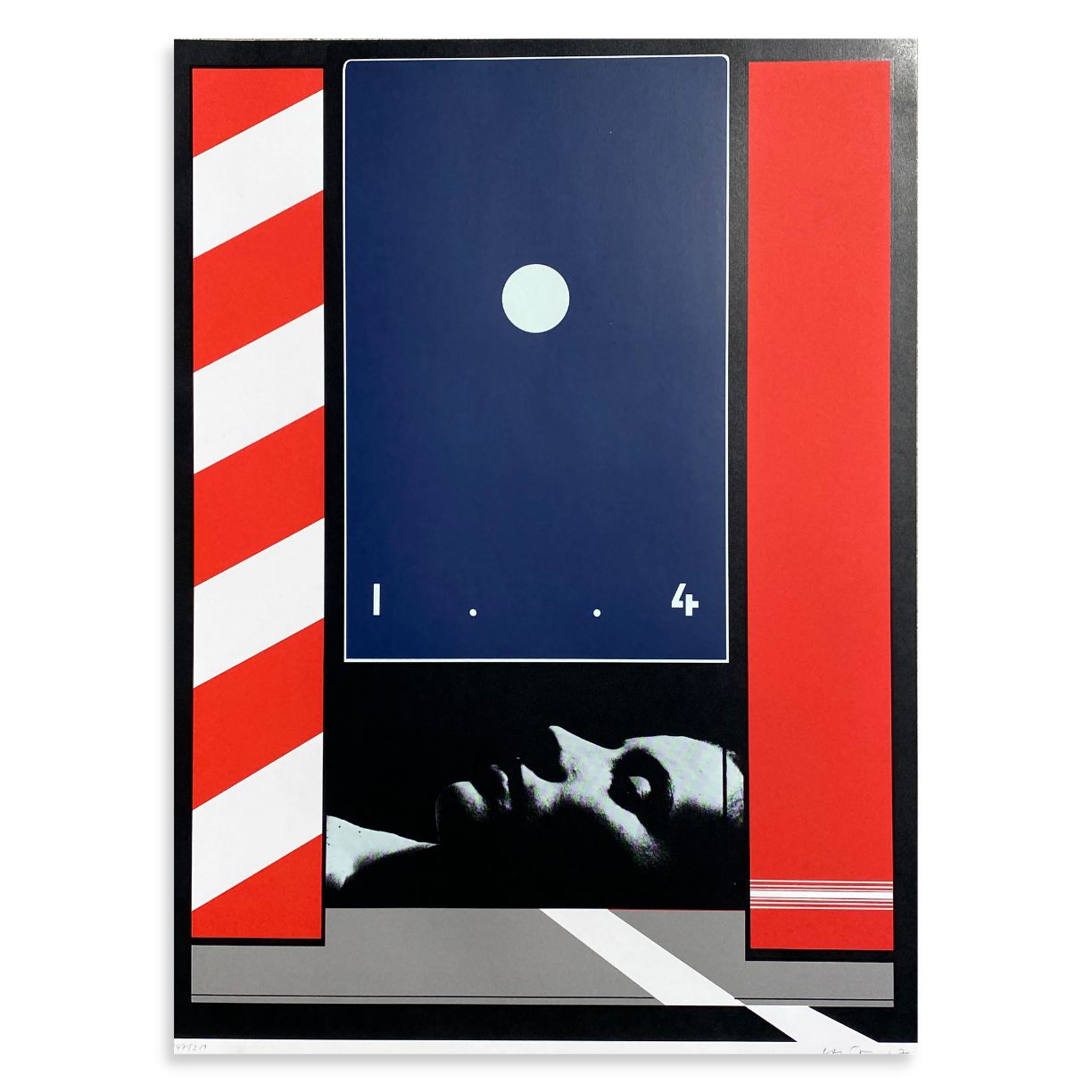 Between 1 and 4 by Found Art-Found Art-Poster Child Prints