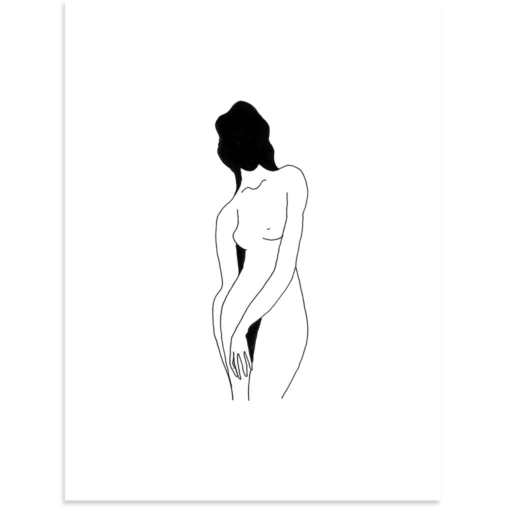 Blind Nude | Blanda | Limited Edition Prints | Poster Child Prints