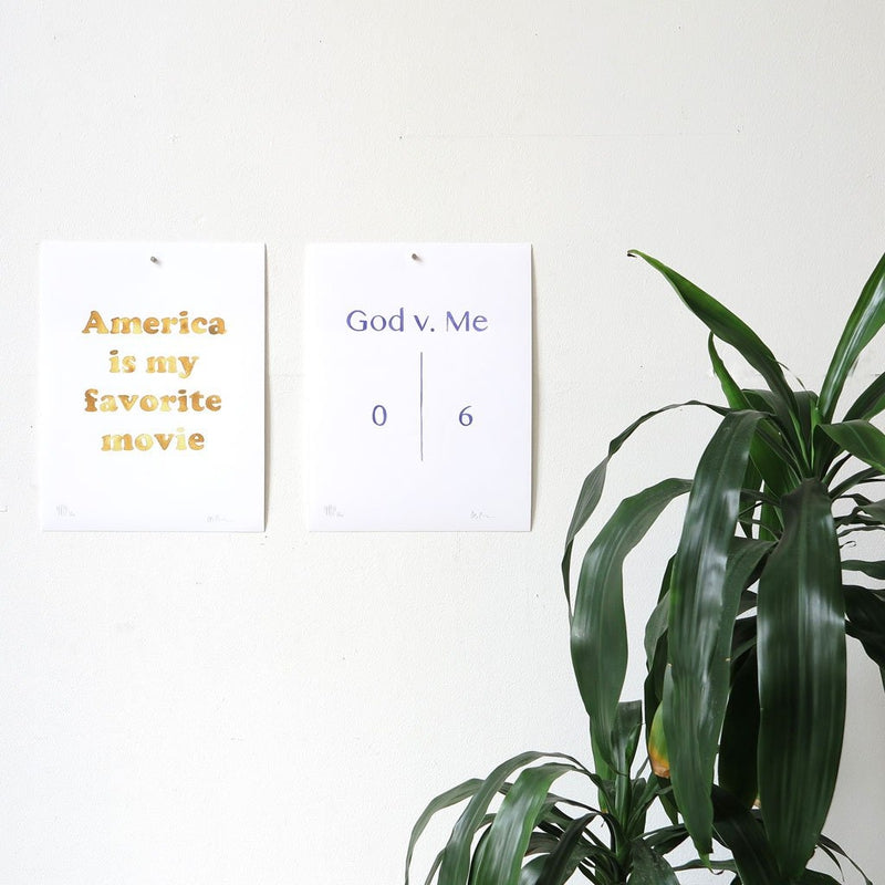 America is My Favorite Movie by Brad Phillips | Print | Poster Child Prints