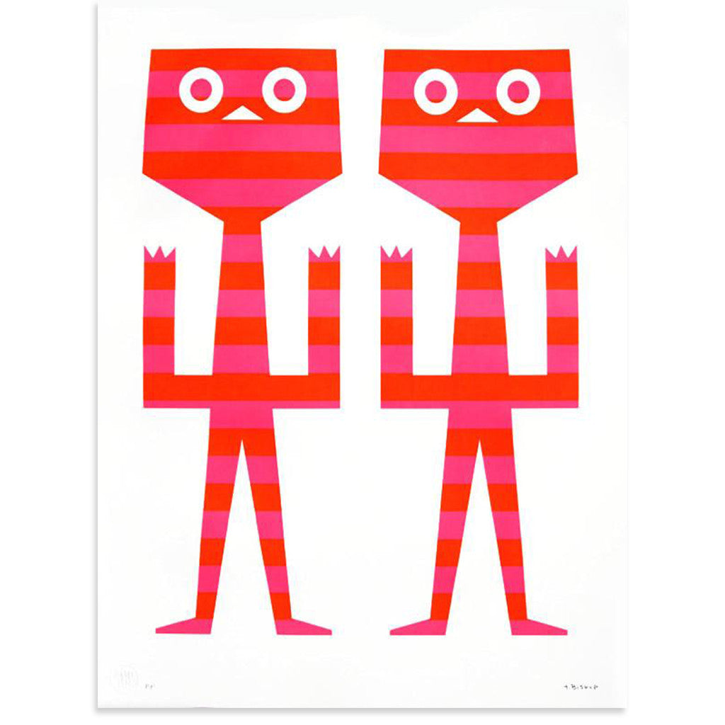 Calli Twins by Tim Biskup | Print | Poster Child Prints