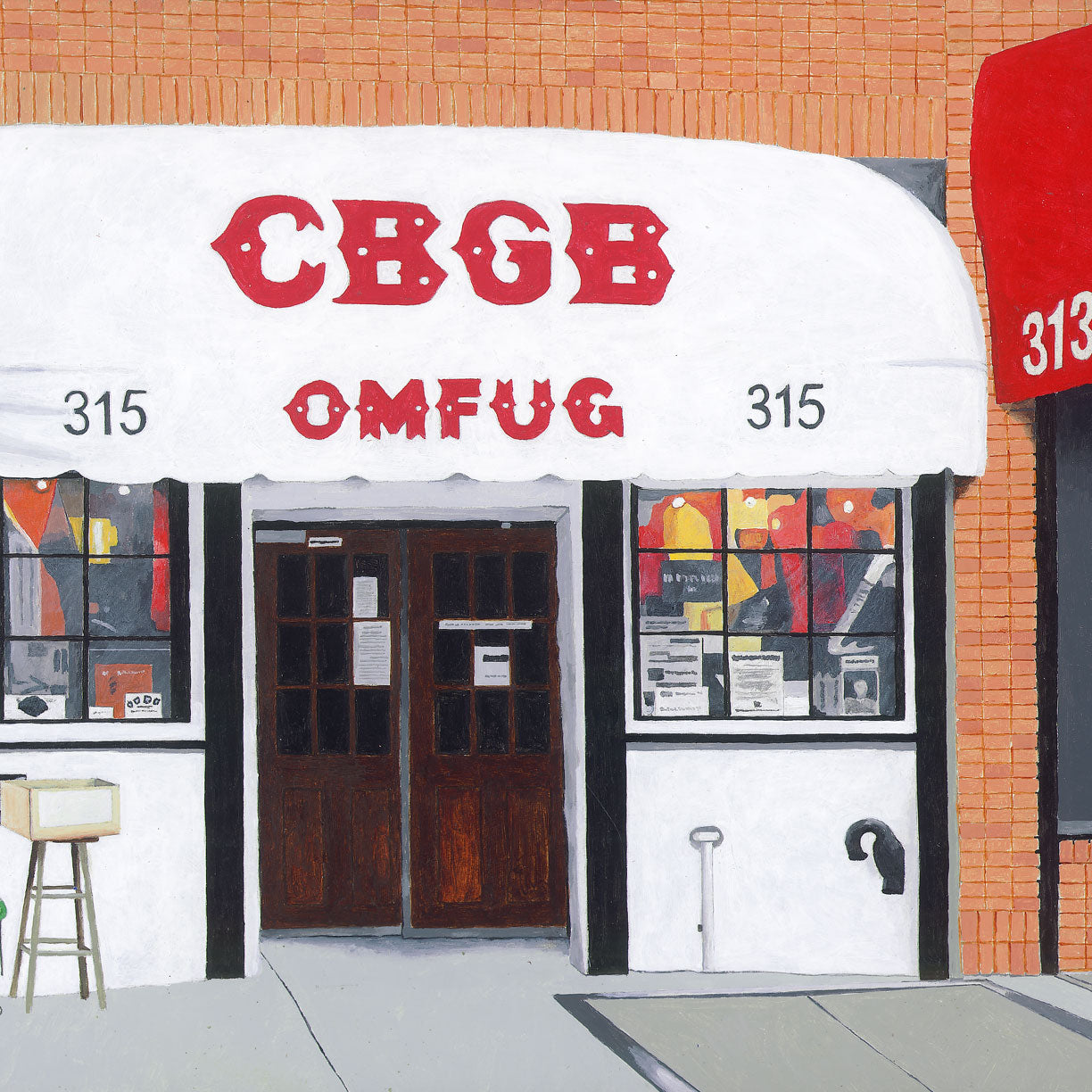 CbGB Bar | Giclee | Limited Edition Prints | Storefront Series