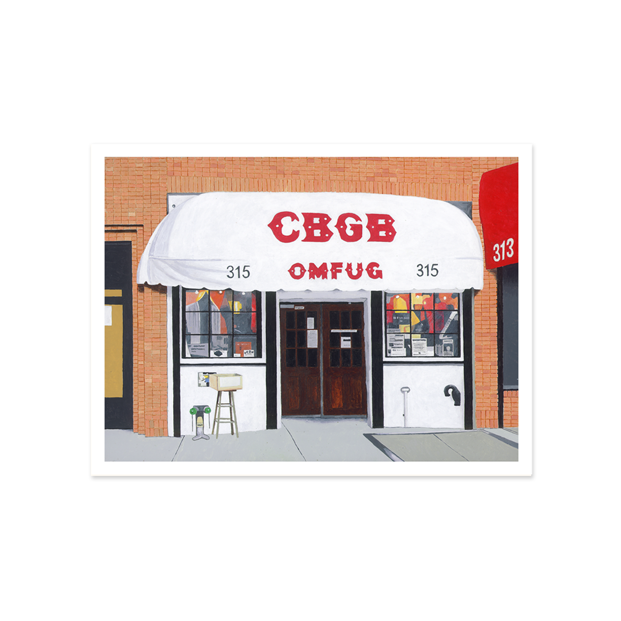 CbGB Bar | Giclee | Limited Edition Prints | Storefront Series