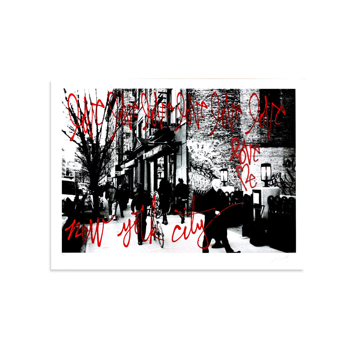 Love Me, NYC AE/6 by Curtis Kulig-Artist Edition-Poster Child Prints